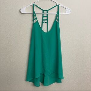 Lush Tank Top - Green - Size Medium
